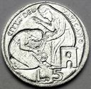 Watykan 5 Lirów 1975 Paweł VI