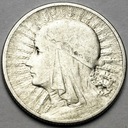 2 zł złote 1933 Głowa kobiety, babka, Polonia