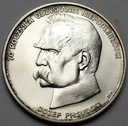 50000 zł złotych 1988 JÓZEF PIŁSUDSKI SREBRO