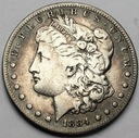 USA 1 dolar One Dollar 1884 Morgan SREBRO