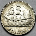 2 zł złote 1936 Żaglowiec Żaglówka Statek ŁADNA