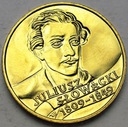 2 zł, złote 1999 Juliusz Słowacki