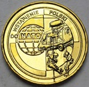 2 zł, złote 1999 Wstąpienie Polski do NATO