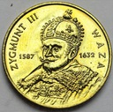 2 zł, złote 1998 Zygmunt III Waza