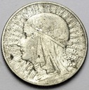 5 zł złotych 1932 Głowa kobiety, Polonia, babka