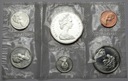 Zestaw LOT Kanada 1 dolar, 50 centów itd.