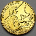 2 zł, złote 1999 Fryderyk Chopin Szopen