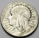 5 zł złotych 1933 Głowa kobiety, Polonia, babka