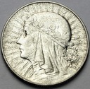5 zł złotych 1934 Głowa kobiety, Polonia, babka