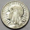 2 zł złote 1933 Głowa kobiety, babka, Polonia