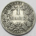 Niemcy 1 Marka 1876 SREBRO