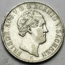 Niemcy 1/6 Talara Funf NGR 1842 Saksonia