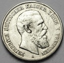 Niemcy 2 Marki Zwei Mark 1888 Prusy RZADKA I ŁADNA