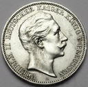 Niemcy 3 Marki Drei Mark 1912 Prusy RZADKA I ŁADNA
