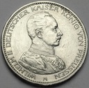 Niemcy 5 Marek Funf Mark 1913 Prusy RZADKA I ŁADNA