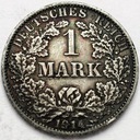Niemcy 1 Marka 1914 SREBRO