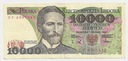 1988 10000 zł złotych Wyspiański, seria CF
