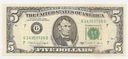 USA 5 Dolarów 1988 seria G