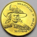 2 zł, złote 1999 Władysław IV Waza