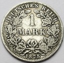 Niemcy 1 Marka 1875 SREBRO