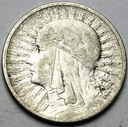 2 zł złote 1932 Głowa kobiety, babka, Polonia