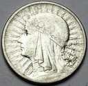 2 zł złote 1933 Głowa kobiety, babka, Polonia