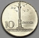 10 zł złotych 1966 MAŁA Kolumna Zygmunta
