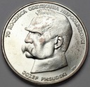 50000 zł złotych 1988 JÓZEF PIŁSUDSKI SREBRO