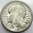 2 zł złote 1933 Głowa kobiety, babka Polonia