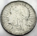 5 zł złotych 1933 Głowa kobiety, Polonia, babka