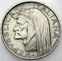 Włochy 500 lirów 1965 Dante Alighieri 700 rocznica