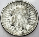 2 zł złote 1934 Głowa kobiety, Polonia SREBRO