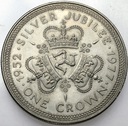 Wyspa Man 1 Crown Korona 1977 Srebrny Jubileusz
