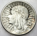 2 zł złote 1933 Głowa kobiety, Polonia SREBRO