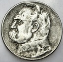 5 zł złotych 1934 Józef Piłsudski ORZEŁ ZWYKŁY