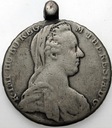Talar Teresy 1780 Maria Teresa SREBRO ZAWIESZKA