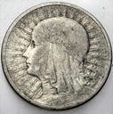 2 zł złote 1933 Głowa kobiety, Polonia SREBRO