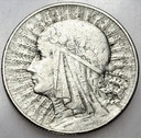 5 zł złotych 1933 Głowa kobiety, Polonia, babka