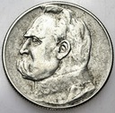 5 zł złotych 1934 Józef Piłsudski ORZEŁ ZWYKŁY