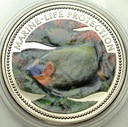 Palau 1 Dolar 2001 Marine Life Protection Ryba
