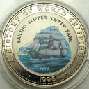 Somalia 25 Szylingów 1998 WorldShipping Cutty Sark