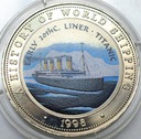 Somalia 25 Szylingów 1998 World Shipping Tytanic