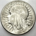 5 zł złotych 1934 Głowa kobiety, Polonia, babka