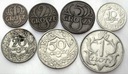 LOT 7 x 1 2 5 10 20 50 Gr 1 Zł 1938 1937 1931 1923