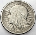 2 zł złote 1933 Głowa kobiety, babka, Polonia