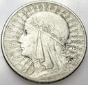 10 złotych 1932 Głowa kobiety, babka, Polonia (2)