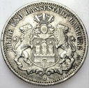 Niemcy 2 Marki Zwei Mark 1906 J Hamburg