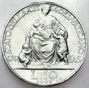 Watykan 10 Lirów 1949 Pius XII