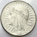 10 zł złotych 1932 Głowa kobiety, Polonia ŁADNA