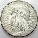 10 zł złotych 1933 Głowa kobiety, Polonia
